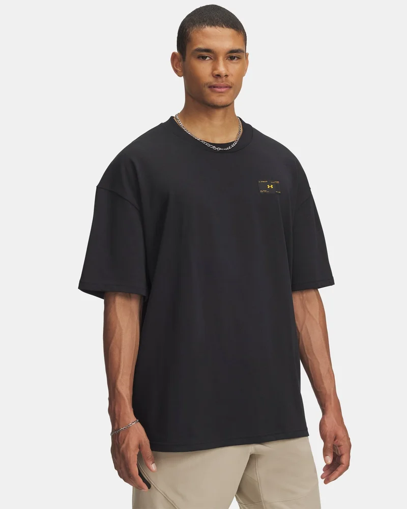 UNDER ARMOUR Men's Woven Label Heavyweight T-Shirt
