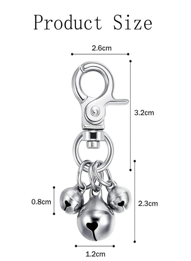 KalamkariX 3 PCS Dog Bells for Neck, Antique Cross-Shaped Pet Collar Bells, Lightweight and Durable for Small Dogs and Cats, Indoor and Outdoor Use, DIY Keychain Accessories - Image 2