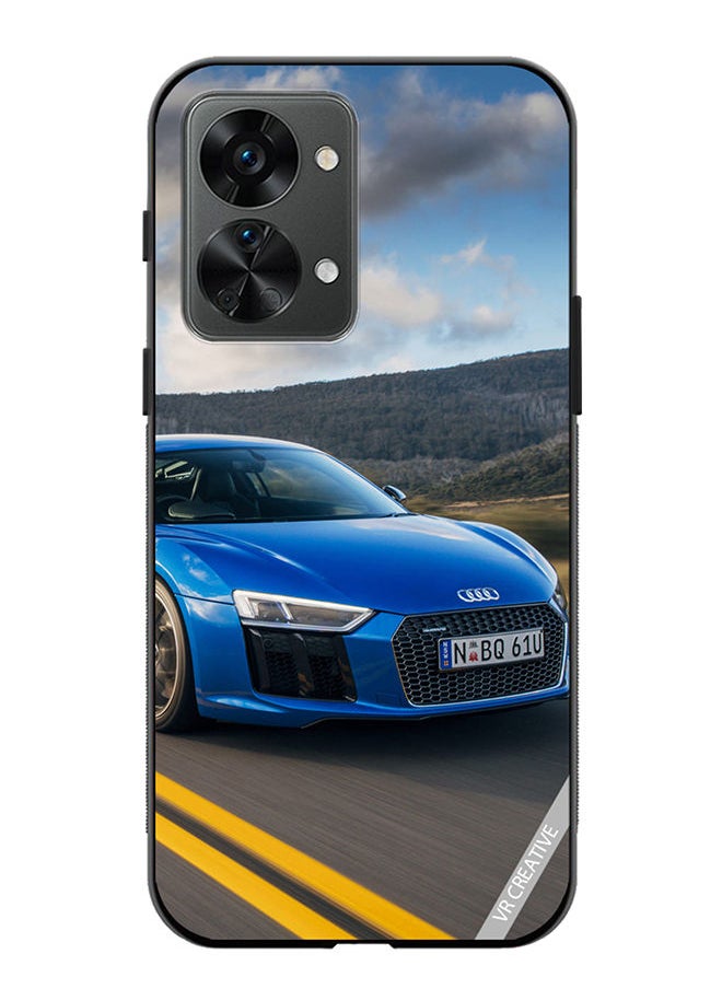VR CREATIVE - Protective Case Cover For OnePlus Nord 2T Audi Tt Design Multicolour - Image 1