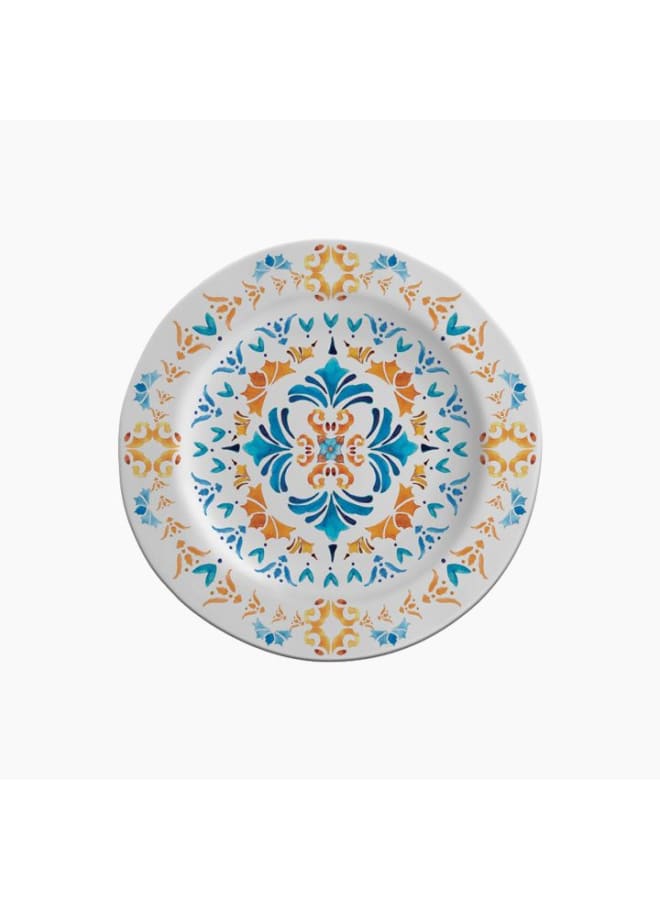 Moments Flat Plate 12-Piece Set, 28 Cm Diameter, Dove