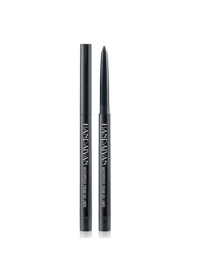 DekRion - Eyeliner Pencil, Waterproof Eyeliner Long-Lasting, Black-Shine Eyeliner, High-Pigmented Colorful Eyeliners Easy To Use Eyeliner Pen For Women - Image 1