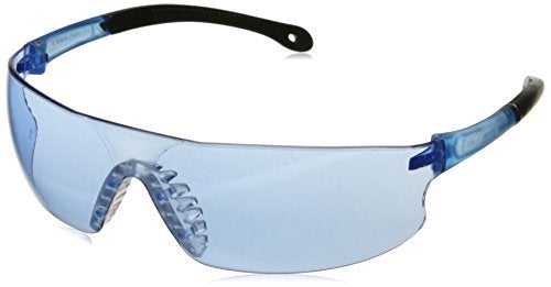Radians Light Blue Safety Glasses, Scratch-Resistant, Wraparound - Image 1