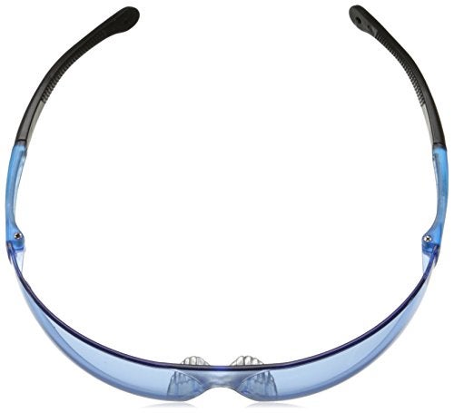 Radians Light Blue Safety Glasses, Scratch-Resistant, Wraparound - Image 4