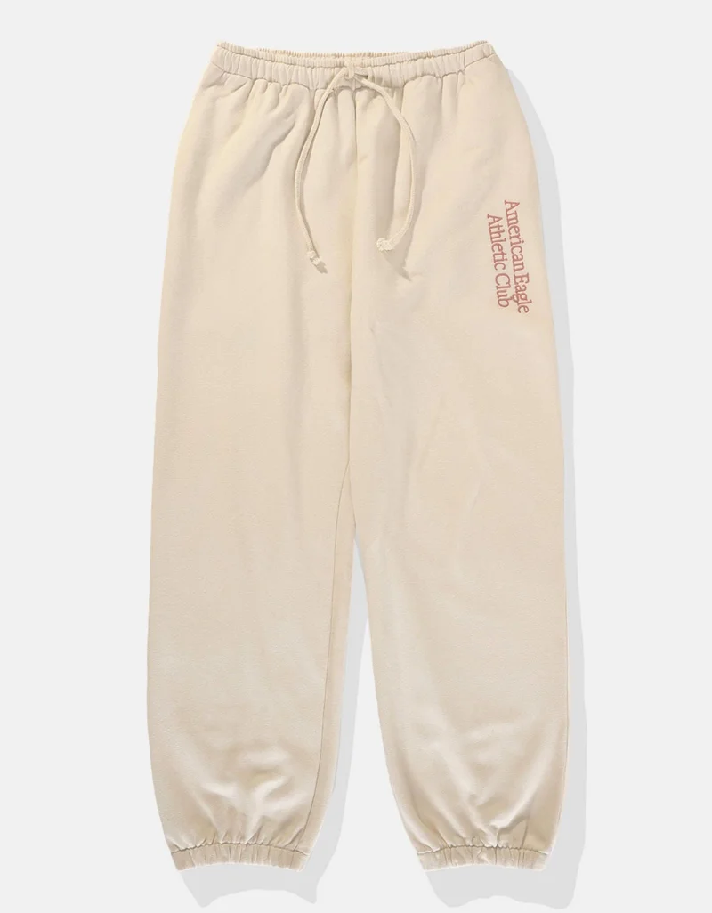 American Eagle AE Logo Graphic Baggiest Jogger