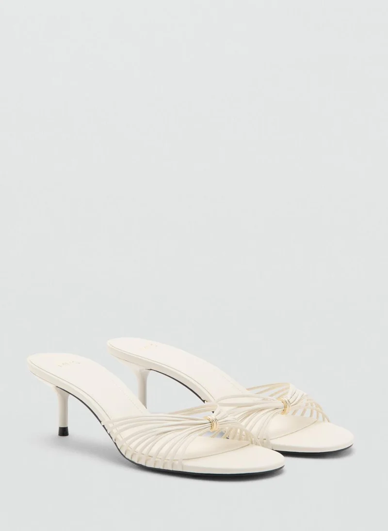 مانجو Heeled sandals with straps