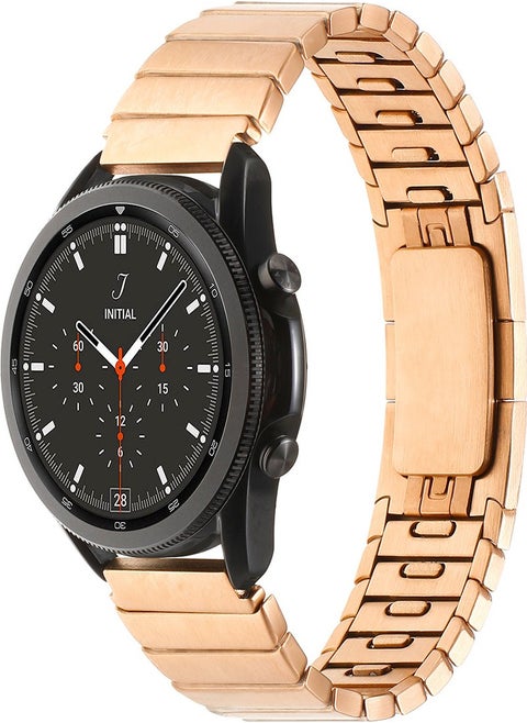 Samsung Gear Watch 46MM Compatible Line Design Stylish and Durable Metal Band
