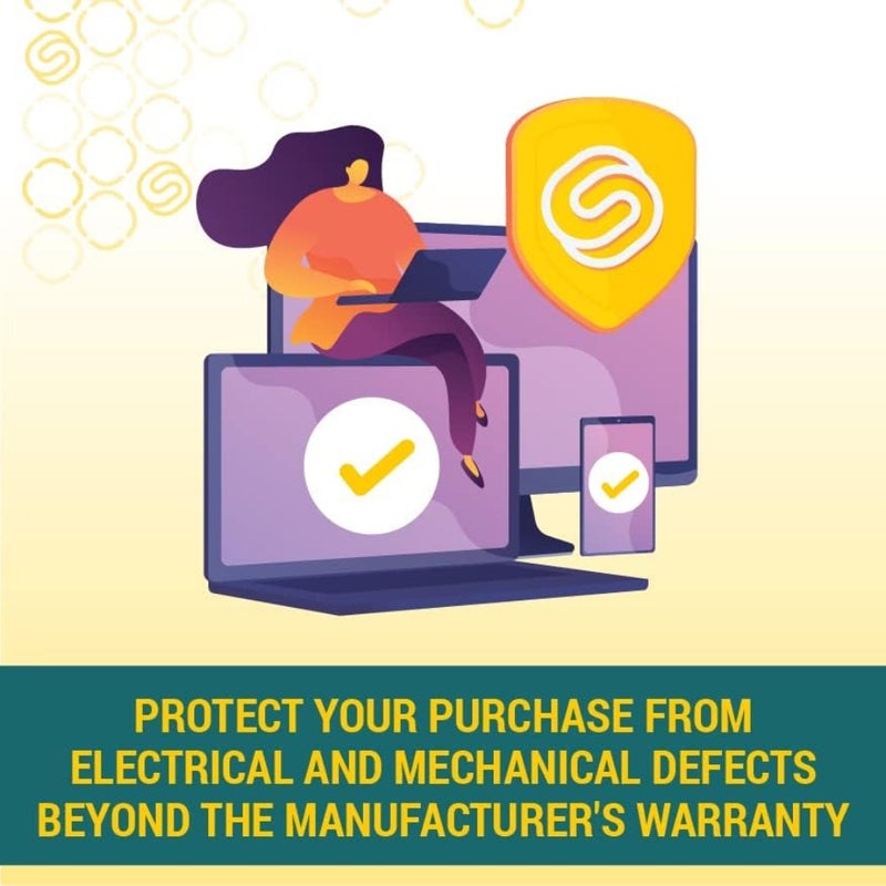 1-year extended warranty for small appliances, tools, kitchen appliances, and watches; coverage value AED4, 000AED4, 499.99; delivered via email - Image 2