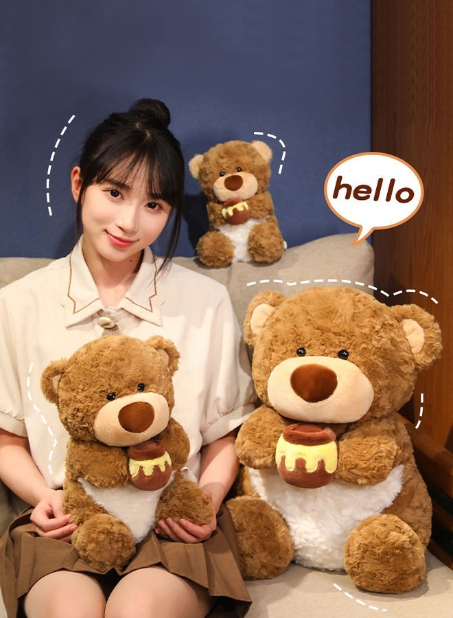 DUNISO Large Plush Bear Toy Giant Bear Doll 35cm Big Bear Stuffed Animals Plush Toy Soft Huge Stuffed Bear Pillow Gift for Graduation Birthday Wedding Decorations Party Favors - Image 1