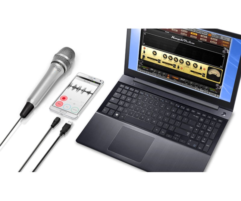 آي كي مالتيميديا آي كي ملتي ميديا iRig Mic HD-A ميكروفون يدوي رقمي يعمل عبر منفذ USB، متوافق مع أجهزة أندرويد وتسجيل الصوت على الحاسوب - Image 4