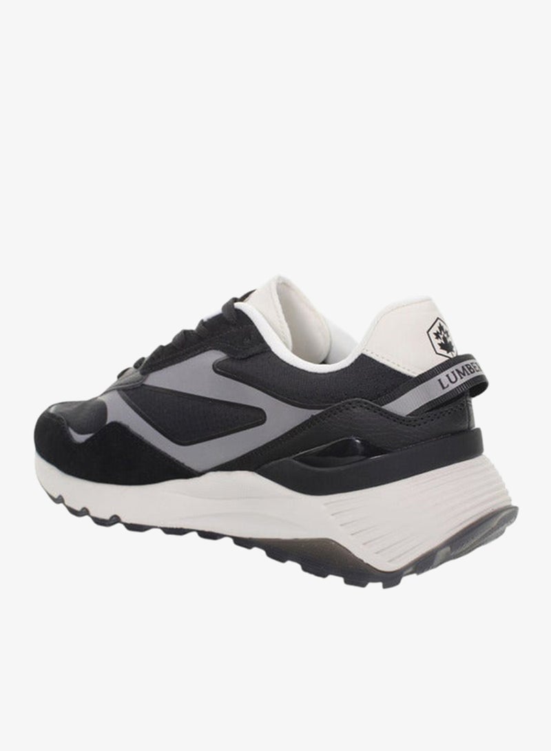 لامبرجاك حذاء رياضي رجالي برباط وتفاصيل شبكية - Image 3