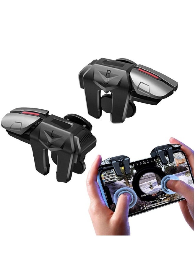 G21 Mobile Game Controller Trigger for PUBG – L1R1 Aim and Shoot Joystick Gamepad for Android & iOS, Retractable Handle, Low Latency, Portable Design - Image 1