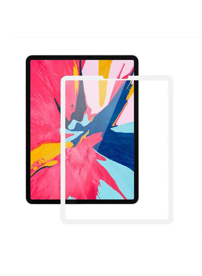 NIBEMINENT 10D Tempered Glass Screen Protector For iPad Pro Clear/White - Image 1