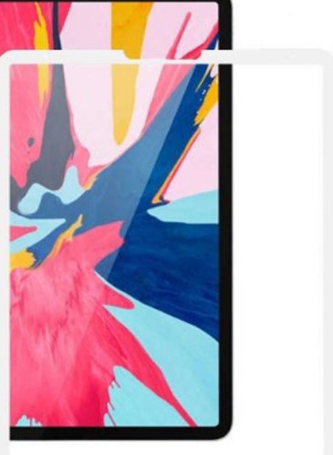 NIBEMINENT 10D Tempered Glass Screen Protector For iPad Pro Clear/White - Image 2