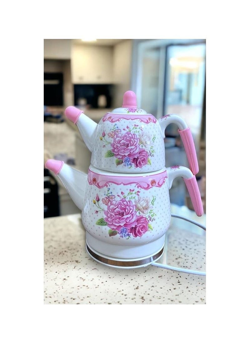 ماركة غير محددة - براد شاي تركي خذف بالكهرباء (قطع واحده ) - Image 1