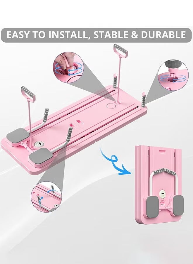 Rabos Multifunctional Sliding Pilates Reformer Board with Timer Ab Core Workout Trainer Machine - Image 4