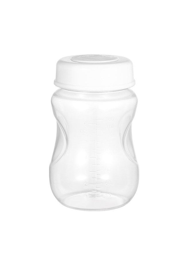 Generic - 8 PCS Breastmilk Bottles with Leakproof Lid Wide Neck BPA-free 180ml/ 6.1oz Breast Milk Collecting Storage Bottle for Home Work Travel - Image 1
