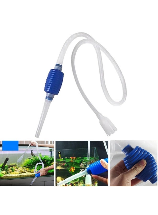 Aquarium Fish Tank Siphon Cleaning Hand Pump Water Changer & Gravel Cleaning - Image 3