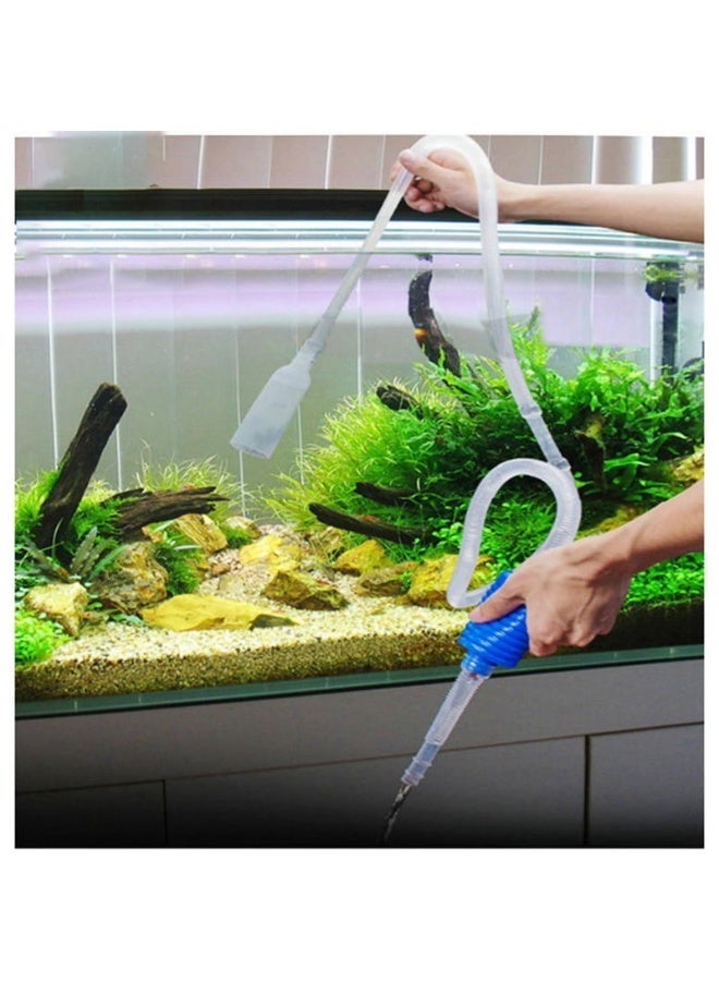 Aquarium Fish Tank Siphon Cleaning Hand Pump Water Changer & Gravel Cleaning - Image 2