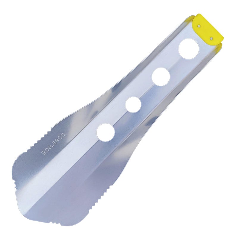 BoglerCo Ultralight Backpacking Trowel, 0.48 oz (13.5g) Yellow - Image 1