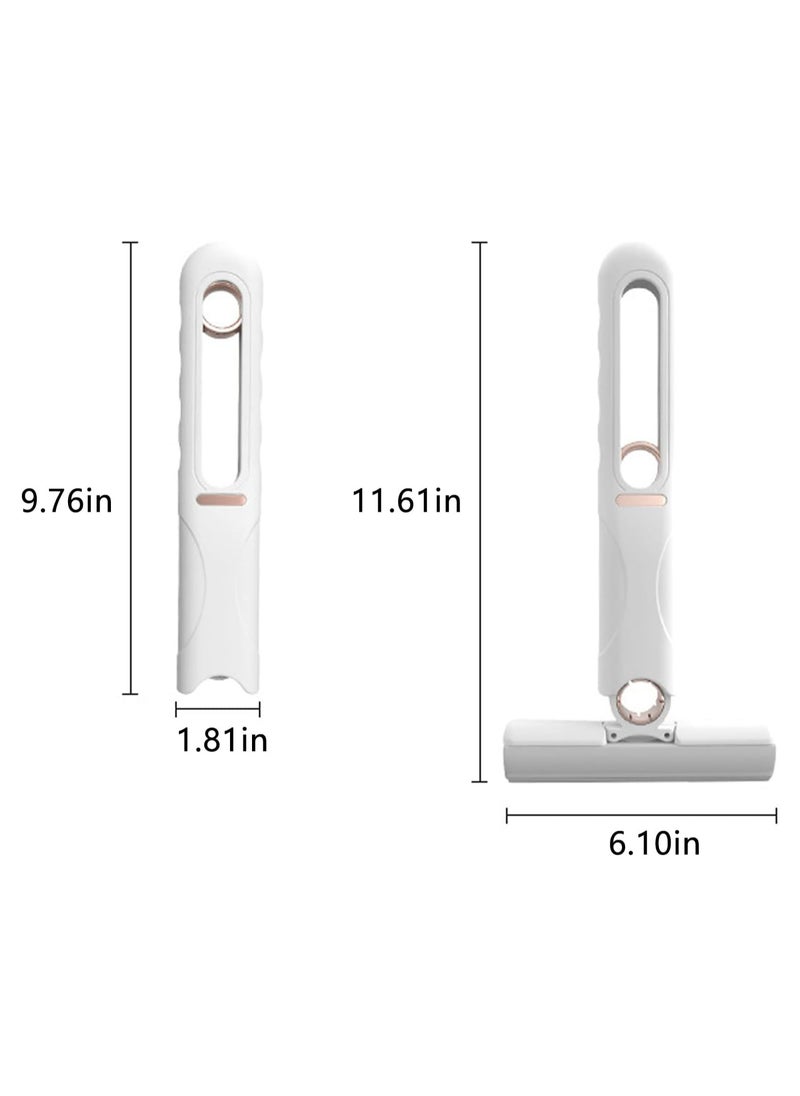 Oasisgalore - Mini Portable Mop with Self-Squeeze Wring Function - Multi-Purpose for Floors, Walls, and Windows - Image 1