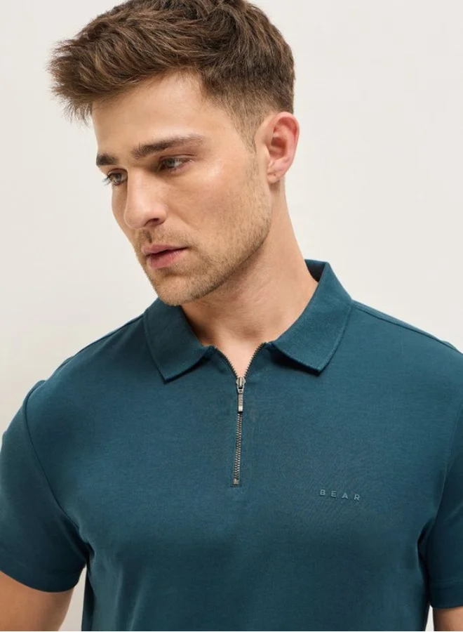 THE BEAR HOUSE Men's Polo Shirt for Casual & Semi-Formal Wear | Classic Collar Neck T-Shirt | Comfortable, Stylish & Versatile for Office, Travel, Outings & Everyday Use