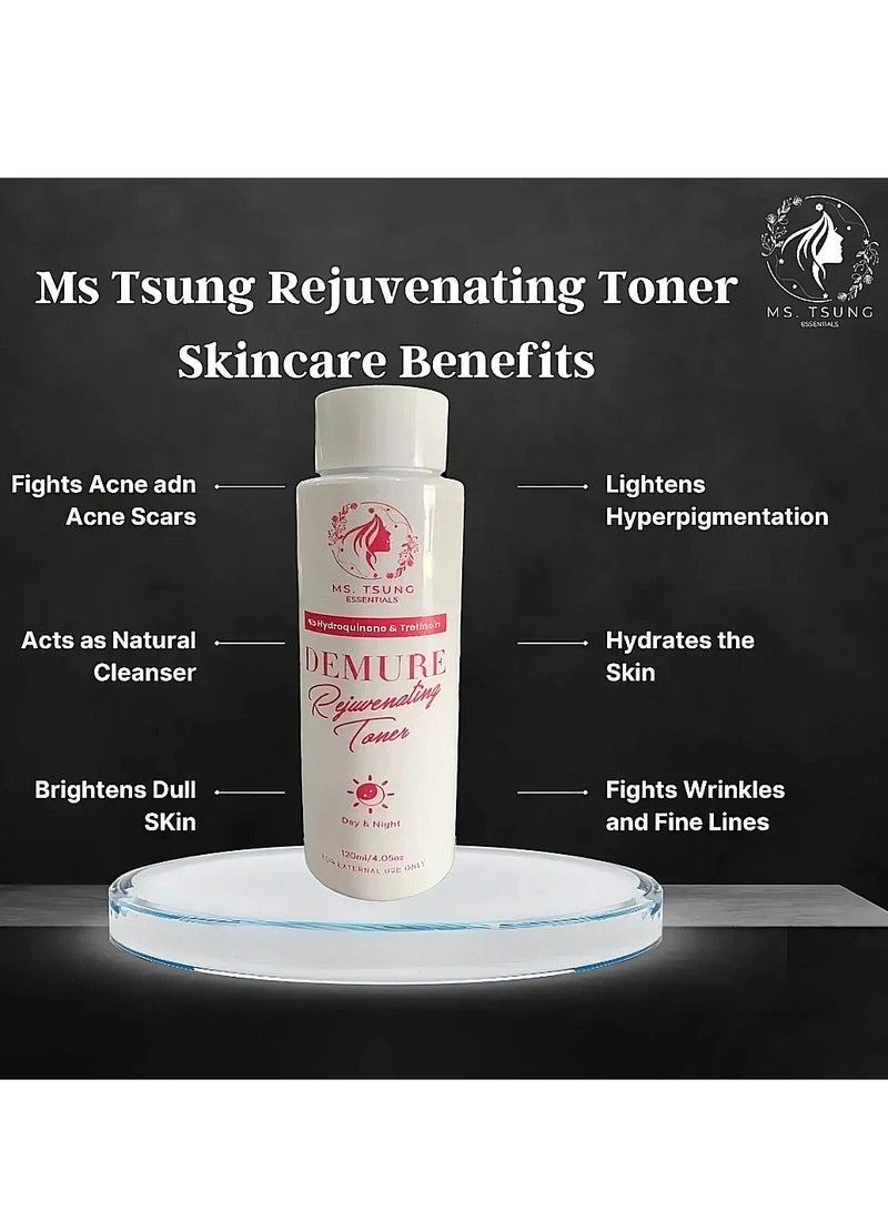 أساسيات السيدة تسونغ تونر ديمور لتجديد البشرة ,مناسب للإستخدام ليلي أو نهاري 120 مل . - Image 3