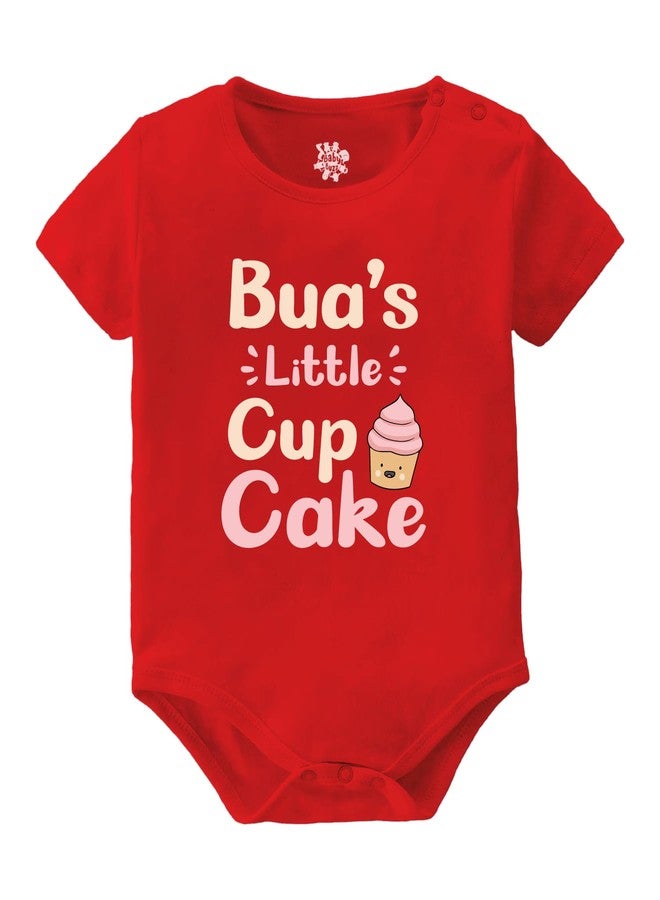 Baby Buzz Bua's Little Cup Cake - Baby Clothes | Cotton Romper Dress | Onesie | 3-6 Months - Image 1