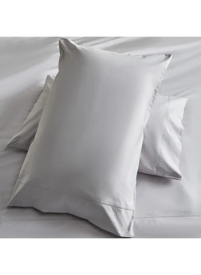 Home Box Purely-percale 2-Piece 300TC Percale Single Duvet Quilt Cover Set 200 x 135 cm