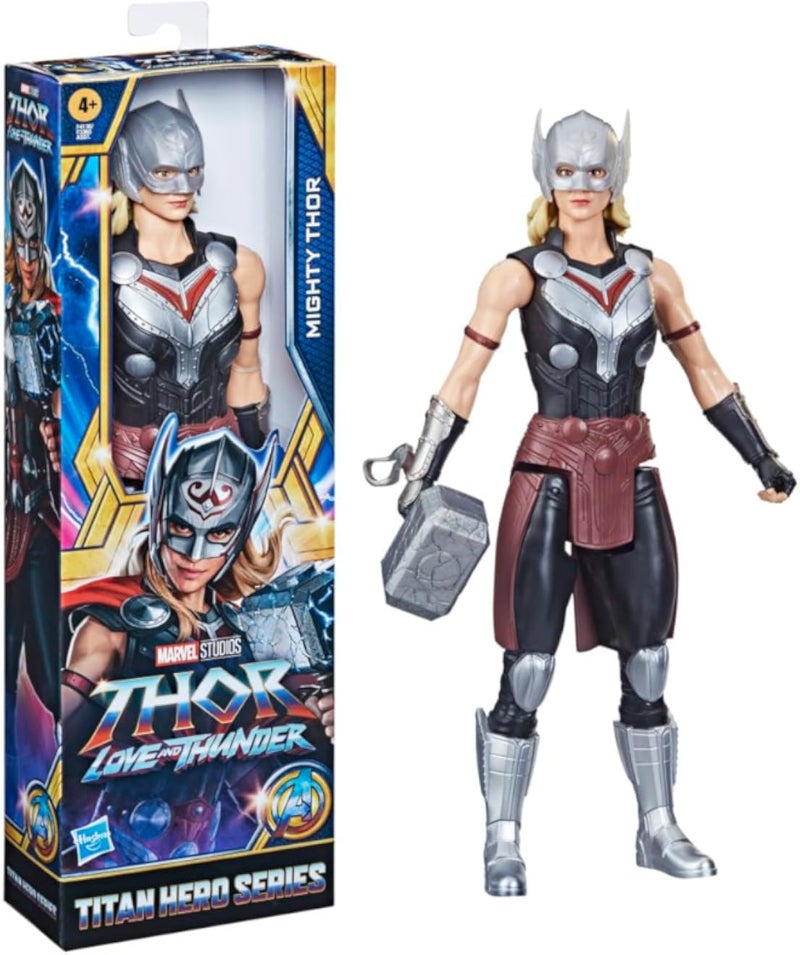 Marvel Avengers Titan Hero Series Mighty Thor Toy, 12-Inch