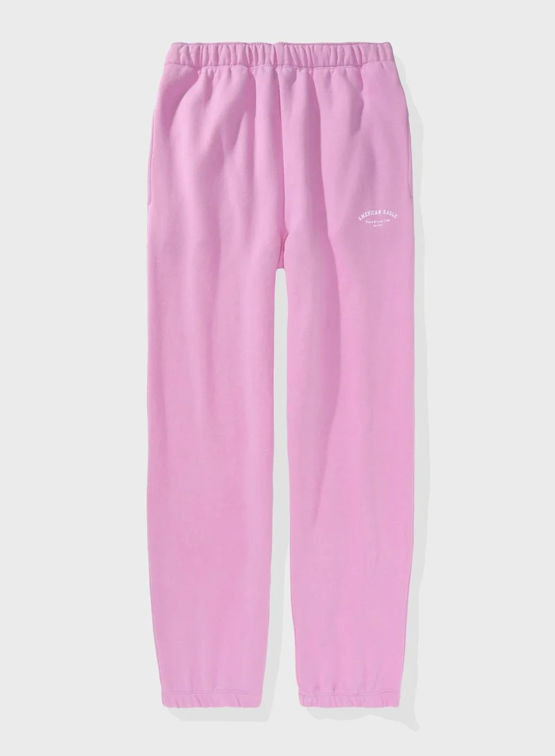 American Eagle Logo Drawstring Sweatpants