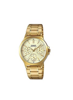 CASIO Quartz Multi Function Stainless Steel Couple Watch MTP/LTP-V300G-9AU  - Image 4