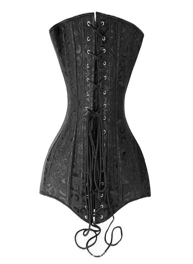Eckek - Women Plus Size Long Corsets and Bustiers Gaine Burlesque Corsage - Image 1