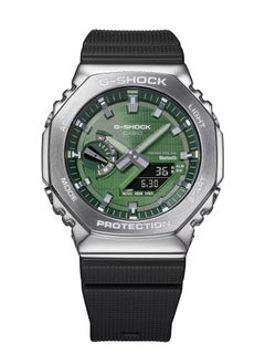 G-SHOCK Analog+Digital Green Dial Rubber Strap Men's Watch GBM-2100A-1A3  - Image 2
