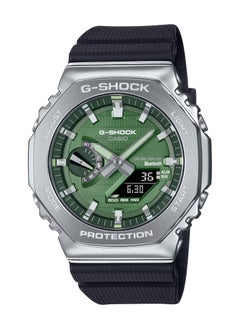 G-SHOCK Analog+Digital Green Dial Rubber Strap Men's Watch GBM-2100A-1A3  - Image 1