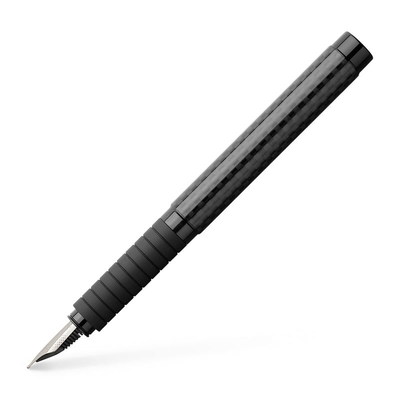 Faber-Castell Carbon BASIC Black Fountain Pen with Broad Nib - Image 1