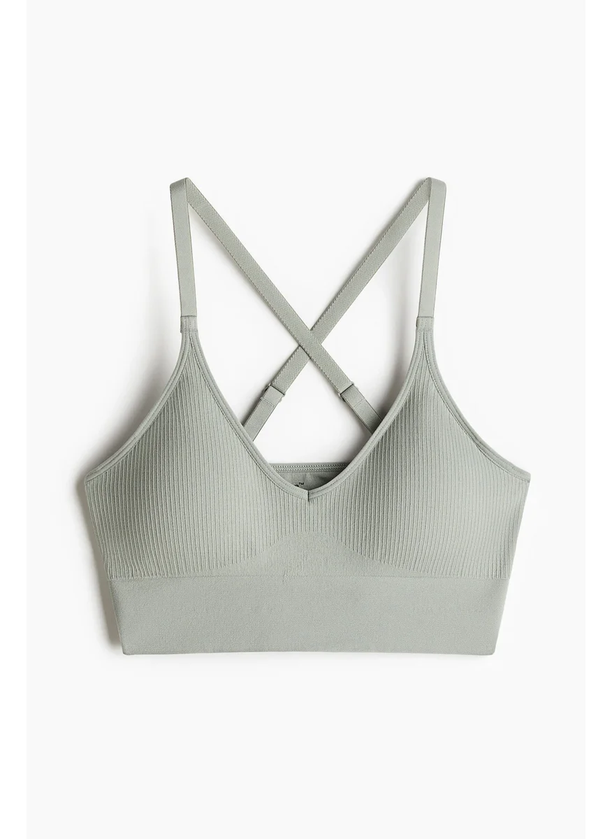 اتش اند ام Seamless Sports Bra Medium Support