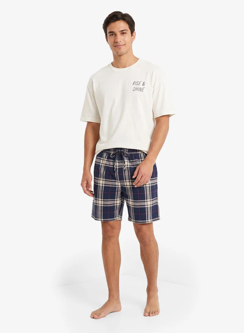Seventy Five Nightwear T-Shirt & Shorts Set
