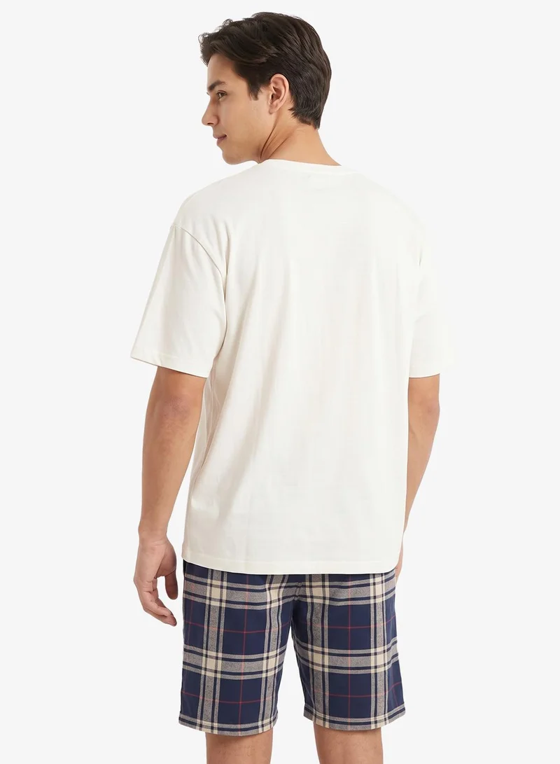 Seventy Five Nightwear T-Shirt & Shorts Set