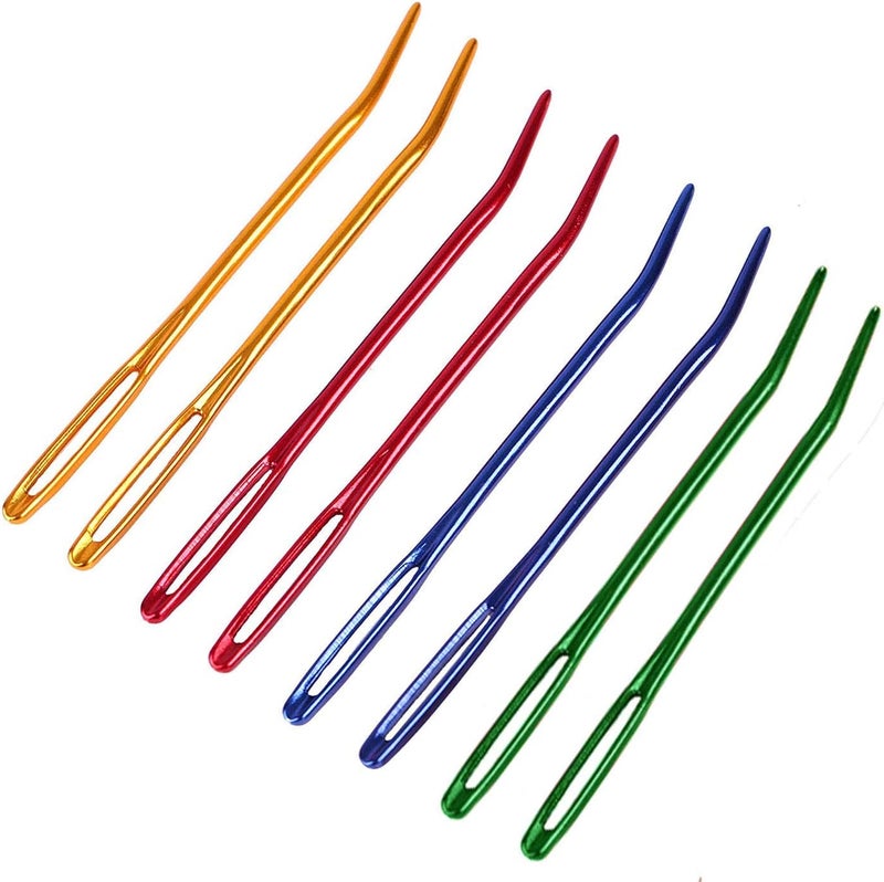 cuteDIY Yarn Darning Tapestry Large Sewing Big Eye Weaving Crochet Wool Blunt Needles Needle - Image 3