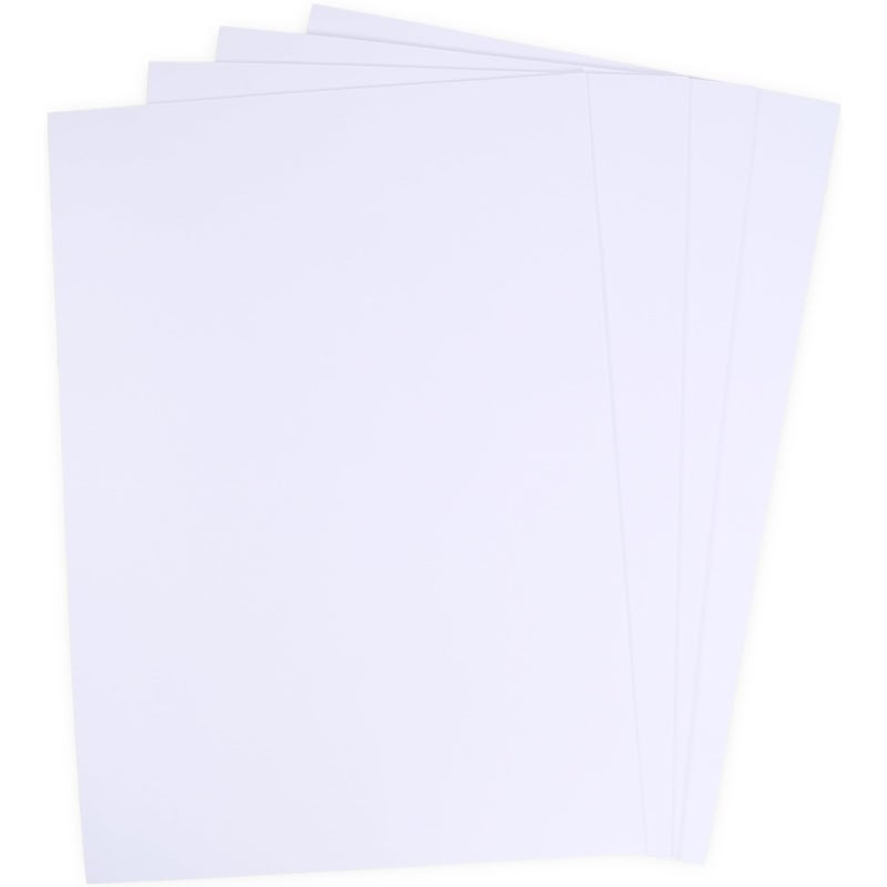 BCreativetolearn A2 Bright White Large Craft Card 10 Sheets 180gsm Pack, Thin Large White Card for Drawing, Display Mounting, Art & Poster Cardstock. - Image 1