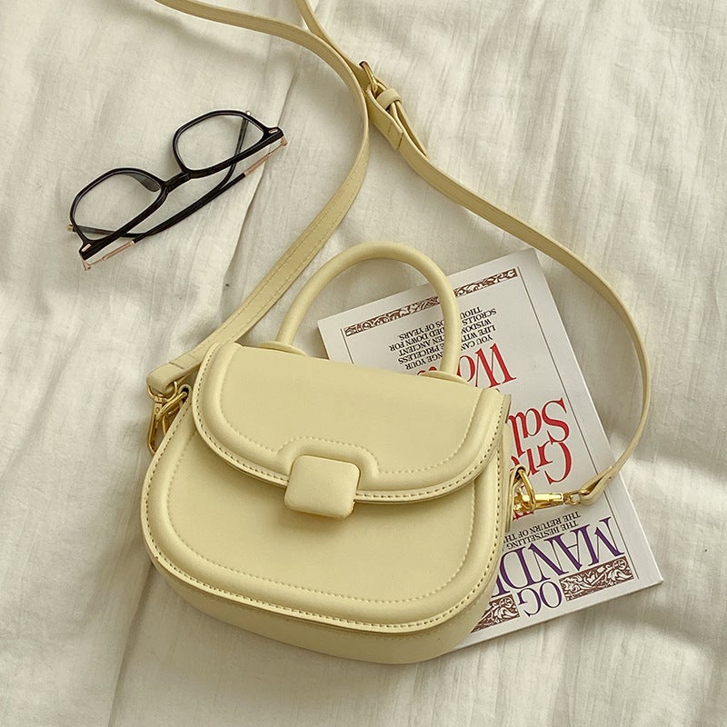 Red Handbag Women Winter 2023 Trendy Casual Chic Crossbody Bag Yellow 