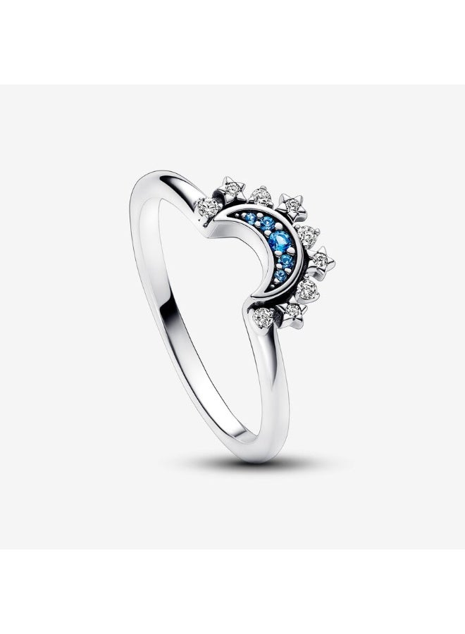DORA Brilliant Moon Night Blue Ring - Image 2