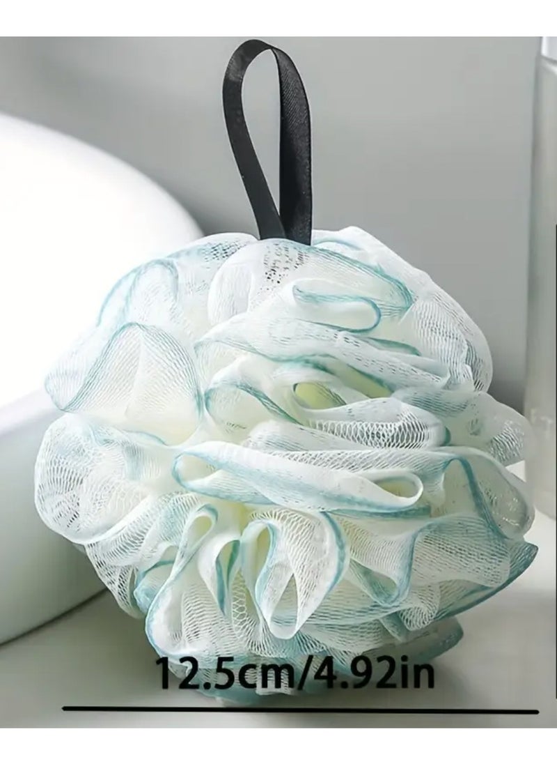 Generic - Bath sponge Soft cleansing ball Personal care bathing tool Spa-quality sponge Hanging loop High-Quality Large Lace Bath Sponge Soft Cleansing Ball with Hanging Loop Ideal Bathing Tool for Personal Care Luxurious Spa Sponge in 12.98 cm Size Elegant and High-Quality Bath Sponge - Image 1