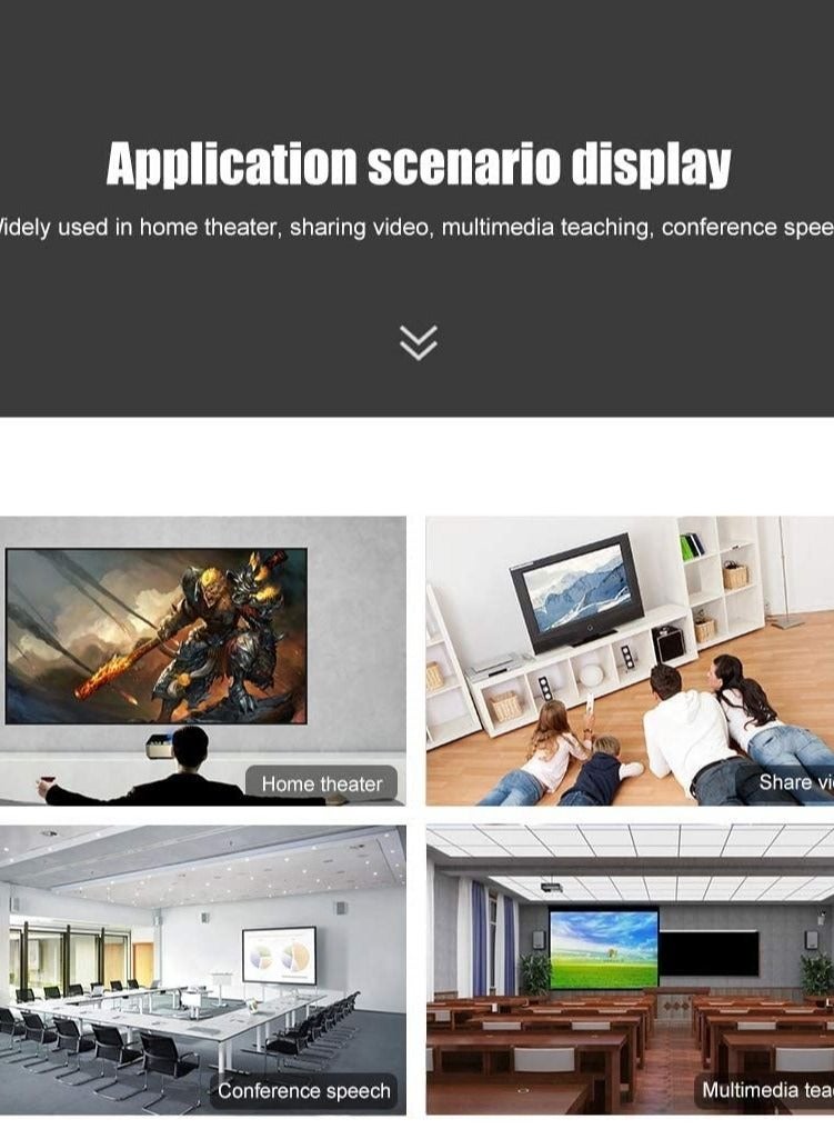 Captaintech HDMI to SCART Converter Adaptor, Convert Digital 1080P HDMI Video and Audio Signal to Analog SCART CVBS Signal, Support both PAL and NTSC Standard TV Format Output, for PS3/Blue-DVD Player/STB - Image 2