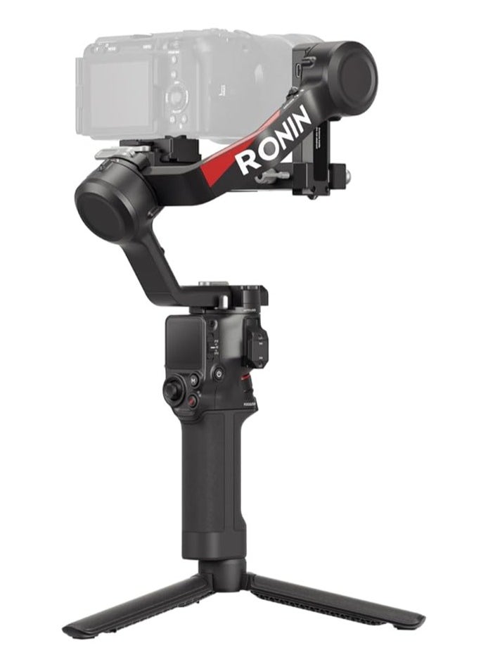 دي جي آي - DJI RS 4، مثبت ثلاثي المحاور لكاميرات DSLR والكاميرات بدون مرآة من Canon/Sony/Panasonic/Nikon/Fujifilm، التصوير الرأسي الأصلي من الجيل الثاني، عصا تحكم بمفتاحين، أذرع محورية من التيفلون، مثبت كاميرا - Image 1