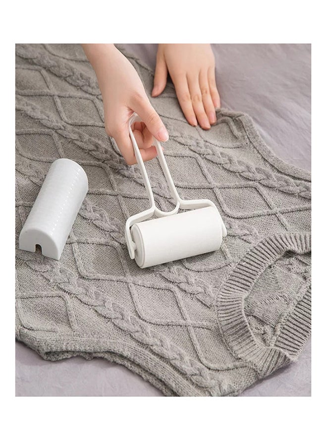 6 Pieces Sticky Clothes Hair Remover Lint Roller White 18x11cm - Image 4