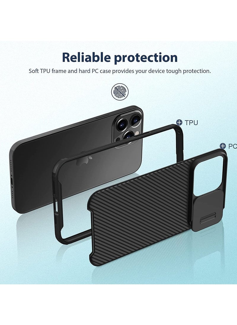 Raxoom iPhone 14 Pro Max Case Cover CamShield Pro Slide Camera Protection Cover - Scratch Resistant - Protect Privacy Case for Apple iPhone 14 Pro Max 6.7 (2022) by(iPhone 14 Pro Max, Black) - Image 4