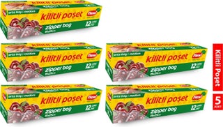 Zipper Refrigerator Bag Medium Size 5 Pieces 12 Pieces - pzsku/Z18B035A3BD072D7B8C24Z/45/_/1730557087/4dfc3001-b8bd-40b2-9cf4-16ca924f2e6a
