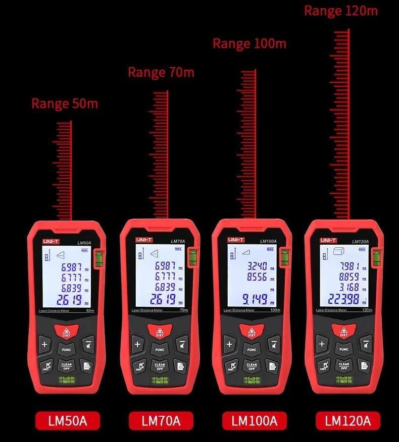 UNI-T LM50A Laser Distance Meter - 50m Range - Image 3
