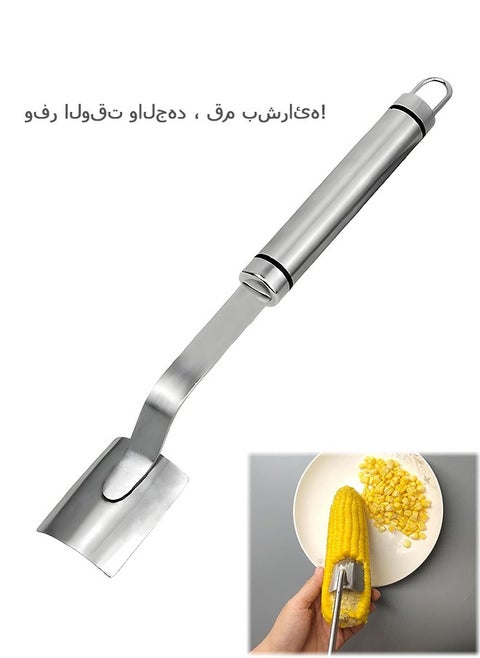 Corn Peeler, Stainless Stee Corn Cob Stripper Tool, Corn Stripper, Corn Shaver Peeler Kitchen Cooking Tool
